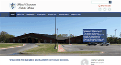 Desktop Screenshot of catholicjonesboroschool.com