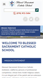 Mobile Screenshot of catholicjonesboroschool.com